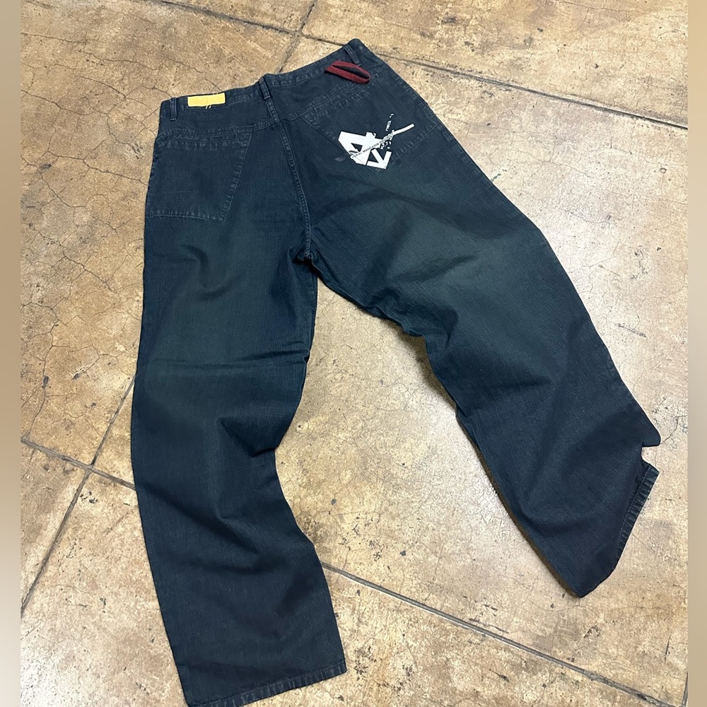 Men's Vokal Dk Aqua Blue Denim Pants